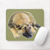 German Shepherd Dog Puppy Muismat (Met muis)