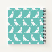 German Shepherd Dog Puppy Notitieboek (Achterkant)