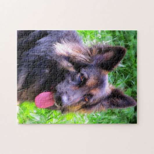 German Shepherd Dog - Puzzle Legpuzzel (Horizontaal)