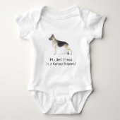 German Shepherd Dog Romper (Voorkant)