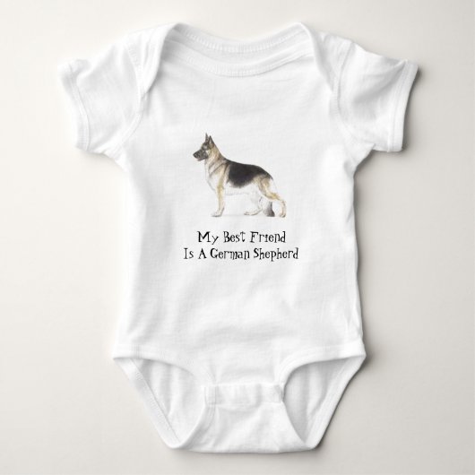 German Shepherd Dog Romper (Voorkant)