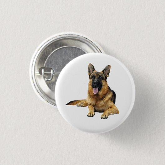 German Shepherd Dog Ronde Button 3,2 Cm (Voorkant /achterkant)