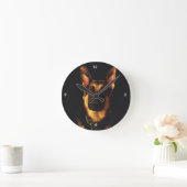 GERMAN SHEPHERD DOG RONDE KLOK (Huis)