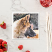 GERMAN SHEPHERD DOG SERVETTEN (Insitu)