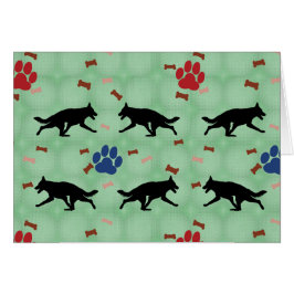 German Shepherd Dog Shadow