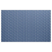 German Shepherd Dog Silhouette Pet Navy Blue Stof (Yard (91,4 cm))