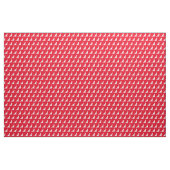 German Shepherd Dog Silhouette Pet Red Stof (Yard (91,4 cm))