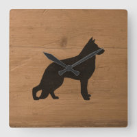 German Shepherd Dog Silhouette Rustige Style GSD K