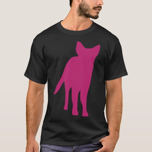 German Shepherd Dog Silhouette T-shirt (Voorkant)