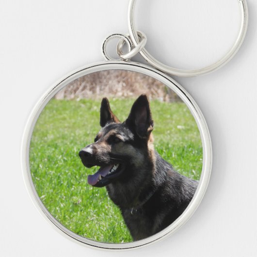 German Shepherd Dog Sleutelhanger (Voorkant)