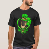 German Shepherd Dog St Patricks Day Lover Irish Sh T-shirt (Voorkant)