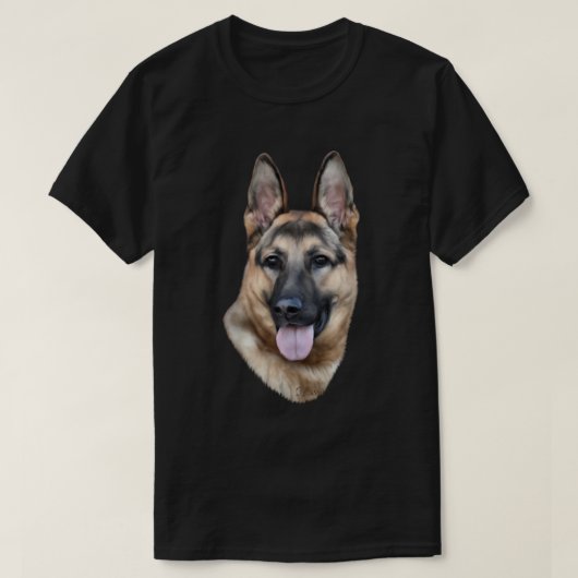 German Shepherd Dog T-shirt (Design voorkant)