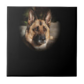 German Shepherd Dog Tegeltje (Voorkant)