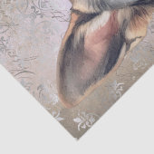 German Shepherd Dog Tissuepapier (Detail)