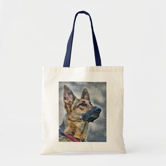 German Shepherd Dog Tote Bag (Voorkant)