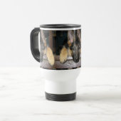 German Shepherd Dog Travel Mug Reisbeker (Voorkant links)