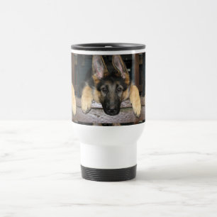 German Shepherd Dog Travel Mug Reisbeker