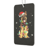 German Shepherd Dog Tree Christmas Sweater Xmas Do Luchtverfrisser (Links)
