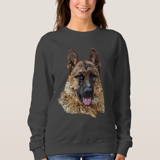German Shepherd Dog Trui (Voorkant)