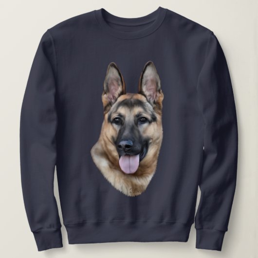 German Shepherd Dog Trui (Design voorkant)