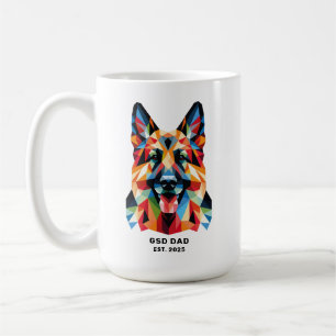 German Shepherd Dog Vader Oprichtingsdatum Koffiemok