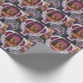 German Shepherd Dog Valentine's Day Cadeaupapier (Hoek)