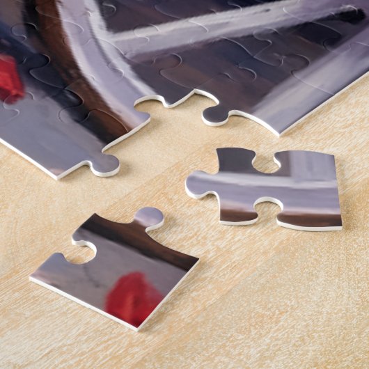 German Shepherd Dog Valentine's Day  Legpuzzel (Zijkant)