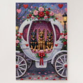 German Shepherd Dog Valentine's Day  Legpuzzel (Verticaal)