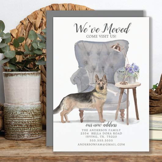 German Shepherd Dog | Verplaatsingsaankondiging Aankondiging