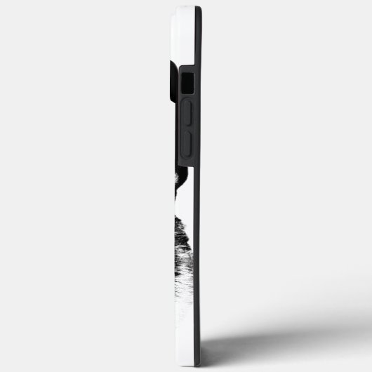 German Shepherd Dog with Hearts Valentijnsdag Case-Mate iPhone Case (Achterkant / Links)