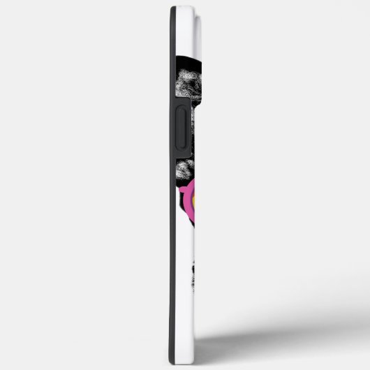 German Shepherd Dog with Hearts Valentijnsdag Case-Mate iPhone Case (Achterkant / Rechts)