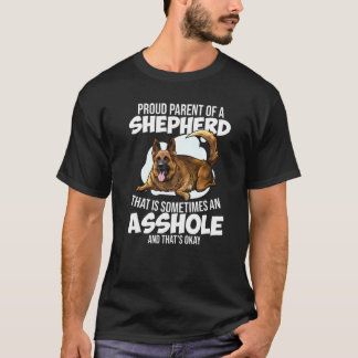 German Shepherd Dog Womens Mannen T-shirt