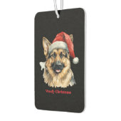 German Shepherd Dog Xmas Christmas Gift Ideas Woof Luchtverfrisser (Links)