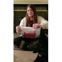 German Shepherd Dogs Kerstmis Driving it Home, ZK