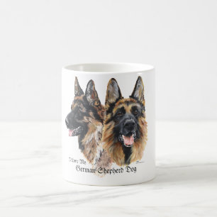 German Shepherd Dogs Koffiemok