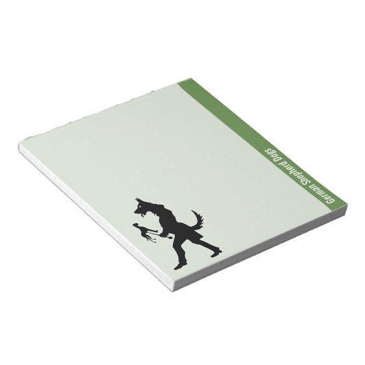 German Shepherd Dogs Notitieblok (Schuin)