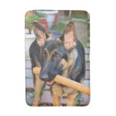 German Shepherd door Shirley Taylor Badmat (Voorkant Verticaal)