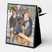 German Shepherd door Shirley Taylor Bedankdoosjes (Achterkant)
