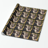 German Shepherd door Shirley Taylor Cadeaupapier (Uitgerold)
