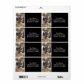 German Shepherd door Shirley Taylor Etiket (Full Sheet)