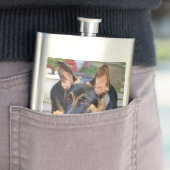 German Shepherd door Shirley Taylor Flacon (Voorbeeld)
