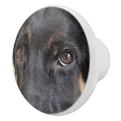 German Shepherd door Shirley Taylor Keramische Knop (Rechts)