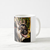 German Shepherd door Shirley Taylor Koffiemok (Voorkant rechts)
