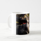 German Shepherd door Shirley Taylor Koffiemok (Voorkant links)
