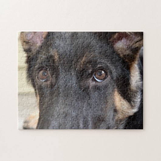 German Shepherd door Shirley Taylor Legpuzzel (Horizontaal)