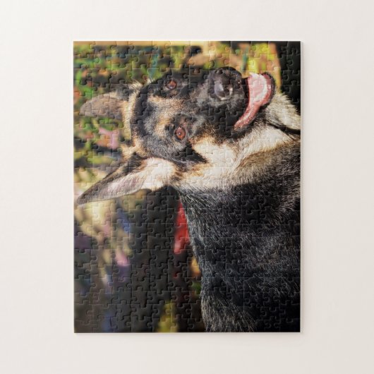 German Shepherd door Shirley Taylor Legpuzzel (Verticaal)