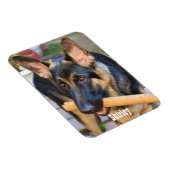 German Shepherd door Shirley Taylor Magneet (Rechterzijde)