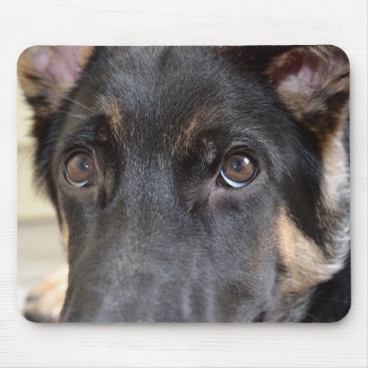 German Shepherd door Shirley Taylor Muismat (Voorkant)