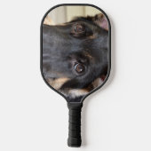 German Shepherd door Shirley Taylor Pickleball Paddle (Achterkant)