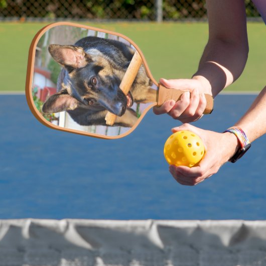 German Shepherd door Shirley Taylor Pickleball Paddle (Insitu)